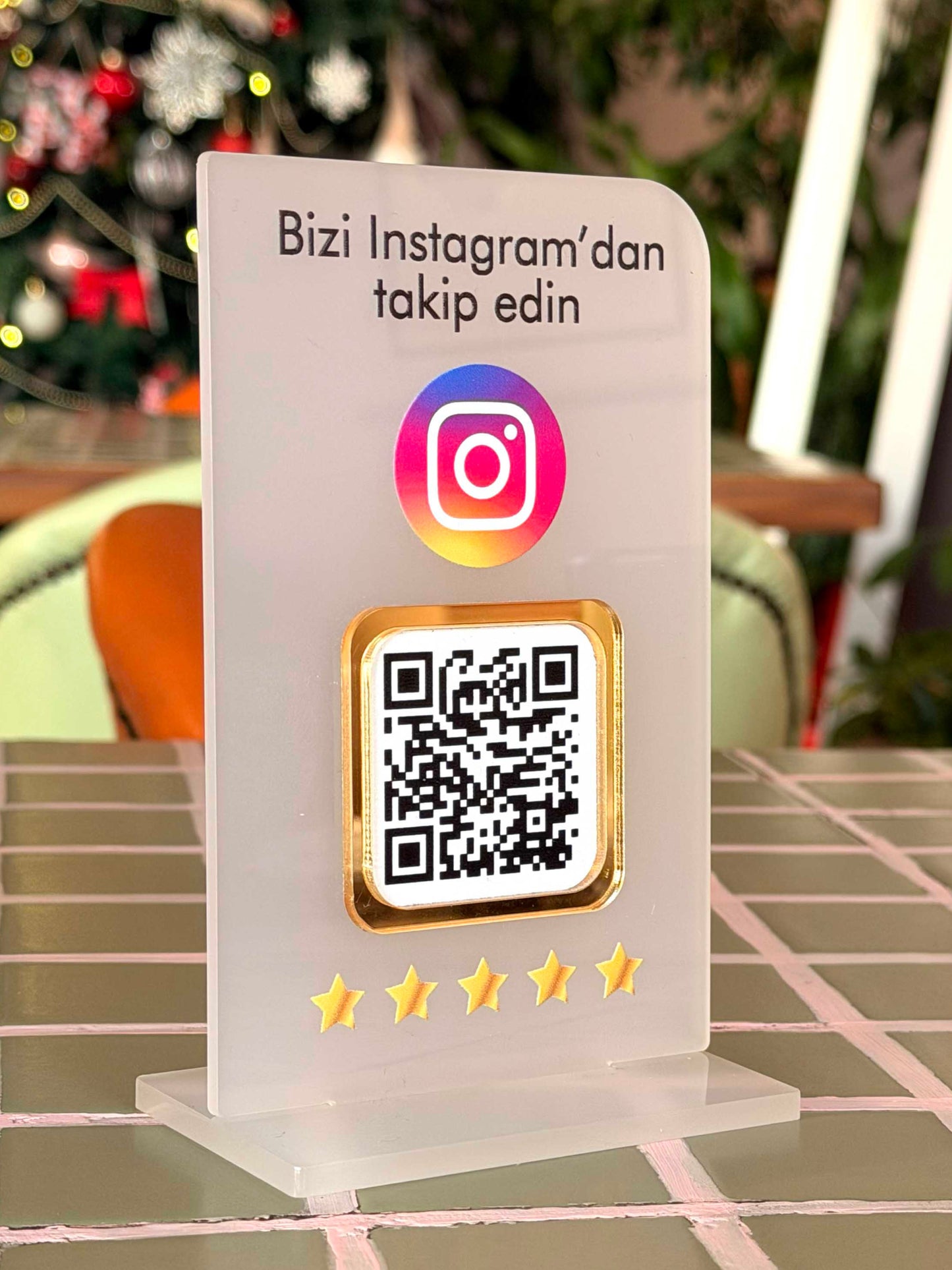 Instagram Takip Stantı 9x14cm