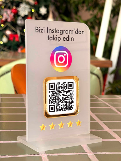 Instagram Takip Stantı 9x14cm