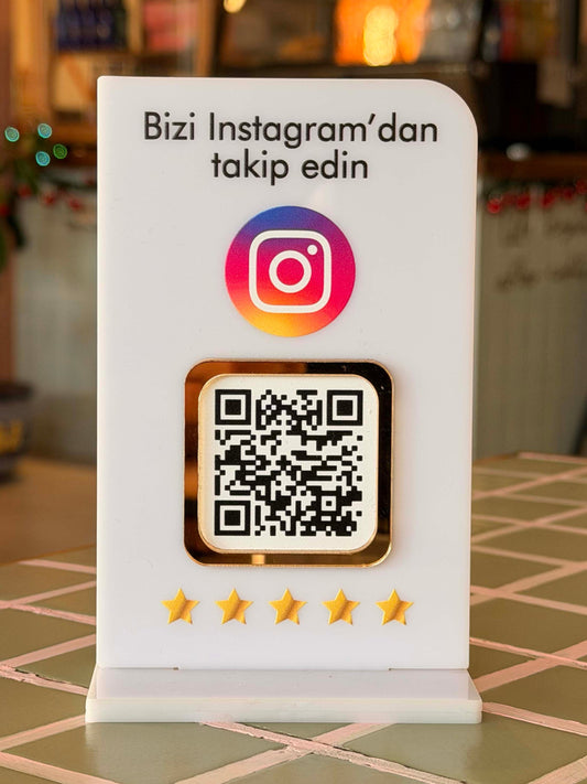 Instagram Takip Stantı 9x14cm